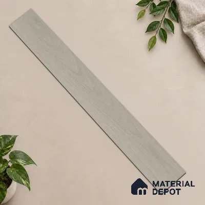Hybrid HDF Herringbone Laminate Wood Floor AC5 Grade LF 00343 C Beaconia Hazelnut Glow 24 x 4 inch (600x100 mm) - 8 mm | 100 HRS Spill Proof | ESCT Technology | Anti Static and Stain Resistant | 0.5 mm V Groove | EIR Surface | Uniclic Installation | 48 Plank Variations