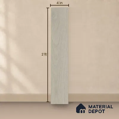 Hybrid HDF Herringbone Laminate Wood Floor AC5 Grade LF 00343 C Beaconia Hazelnut Glow 24 x 4 inch (600x100 mm) - 8 mm | 100 HRS Spill Proof | ESCT Technology | Anti Static and Stain Resistant | 0.5 mm V Groove | EIR Surface | Uniclic Installation | 48 Plank Variations