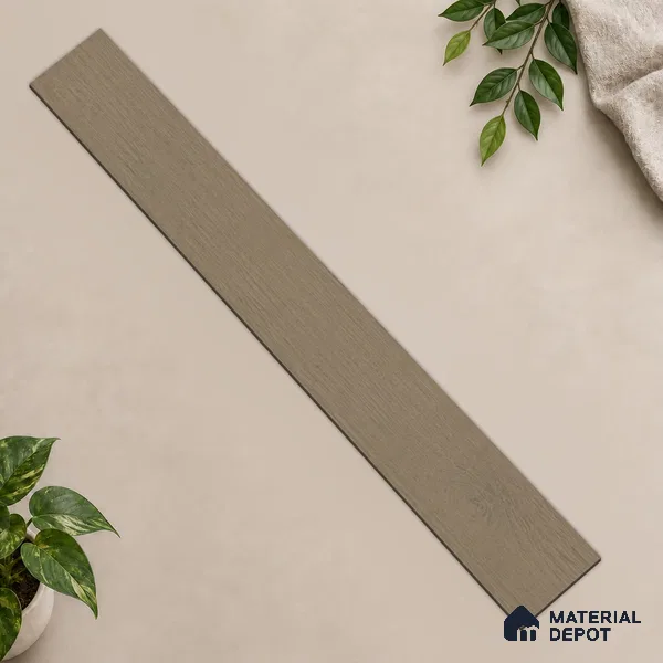 Hybrid HDF Umber Mystique Laminate Wood Floor 24 x 4 inch - 8 mm | LF 00343 F | 25 Years Warranty AC5 Grade | 100 Hours+ Water Proof | DIY Unilin Click Installation | Suitable For Living Room, Bedroom, Kitchen & Office | 48 Plank Variations