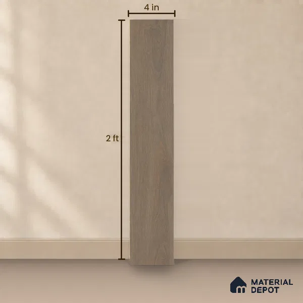 Hybrid HDF Herringbone Laminate Wood Floor AC5 Grade LF 00343 H Beaconia Forest Nocturne 24 x 4 inch (600x100 mm) - 8 mm | 100 HRS Spill Proof | ESCT Technology | Anti Static and Stain Resistant | 0.5 mm V Groove | EIR Surface | Uniclic Installation | 48 Plank Variations