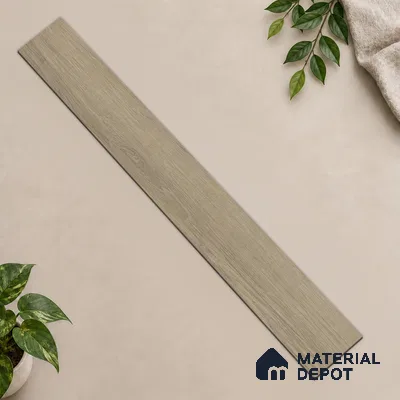 Hybrid HDF Herringbone Embossed Laminate Wood Floor AC5 Grade LF 00344 D Livanti Vintage Walnut 24 x 4 inch (600x100 mm) - 10 mm | 100 HRS Spill Proof | ESCT Technology | Anti Static and Stain Resistant | 0.5 mm V Groove | 2G Click Lock | 36 Plank Variations | 25 Years Guarantee