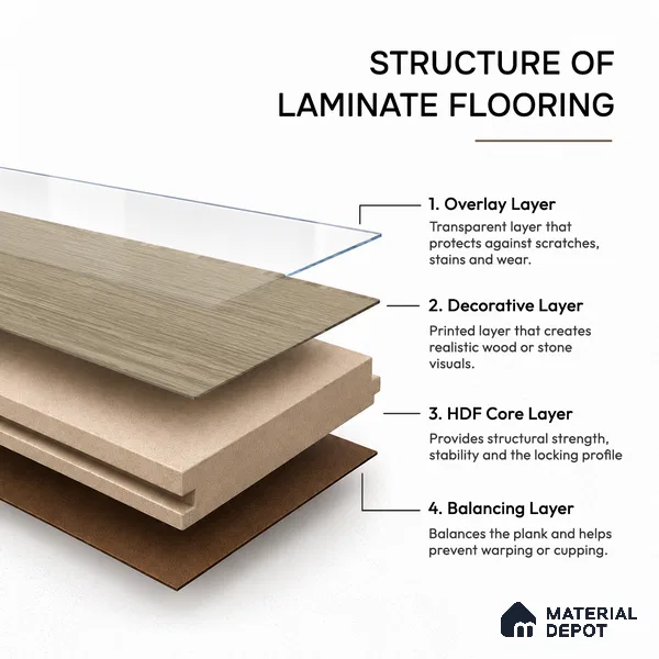 Hybrid HDF Herringbone Embossed Laminate Wood Floor AC5 Grade LF 00344 D Livanti Vintage Walnut 24 x 4 inch (600x100 mm) - 10 mm | 100 HRS Spill Proof | ESCT Technology | Anti Static and Stain Resistant | 0.5 mm V Groove | 2G Click Lock | 36 Plank Variations | 25 Years Guarantee