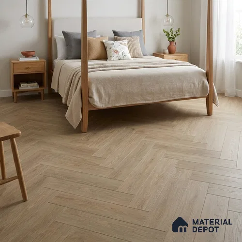 Hybrid HDF Laminate Wood Floor AC5 Grade LF 00362 D Shadow Moon 24 x 4 inch (600x100 mm) - 8.3 mm | 100 HRS Spill Proof | EIR Surface | Anti Static and Stain Resistant | 0.5 mm Small V Groove | Uniclic