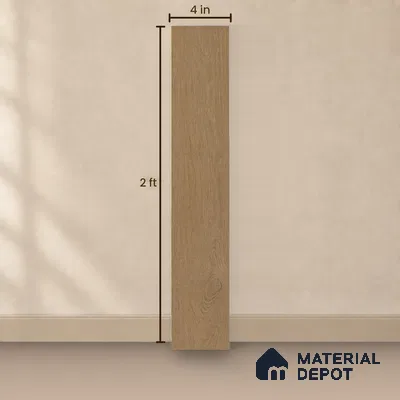 Hybrid HDF Laminate Wood Floor AC5 Grade LF 00362 E Noble Night 24 x 4 inch (600x100 mm) - 8.3 mm | 100 HRS Spill Proof | EIR Surface | Anti Static and Stain Resistant | 0.5 mm Small V Groove | Uniclic