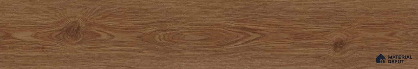 Laminate Wood Floor AC5 Grade LF 00360 B Glow Teak 24 x 4 inch (600x100 mm) - 8 mm | 0.5 mm V Groove | Real Wood Touch Surface | Uniclic Installation