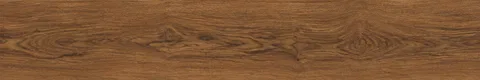 Laminate Wood Floor AC5 Grade LF 00360 C Amber Teak 24 x 4 inch (600x100 mm) - 8 mm | 0.5 mm V Groove | Real Wood Touch Surface | Uniclic Installation | Image - 1
