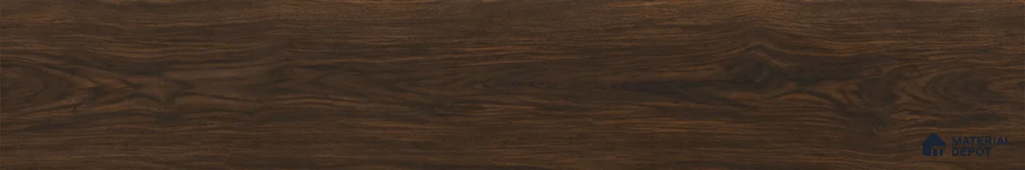 Laminate Wood Floor AC5 Grade LF 00360 F Espresso Teak 24 x 4 inch (600x100 mm) - 8 mm | 0.5 mm V Groove | Real Wood Touch Surface | Uniclic Installation