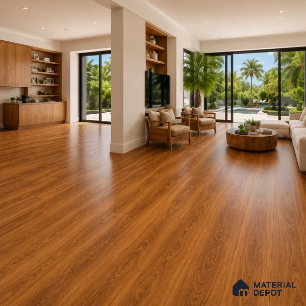 HDF Real Wood Matte Surface Laminate Wood Floor AC4 Grade LF 00320 C Memento Rodeo Drive Walnut 48 x 8 inch (1217x196 mm) - 8 mm | Aqua Protect 12 Hours Water Resistant | 20 Years Warranty | Anti Static and Stain Resistant | Straight Edge | Wood Embossed Surface | Double Click Installation | 10 Plank Variations