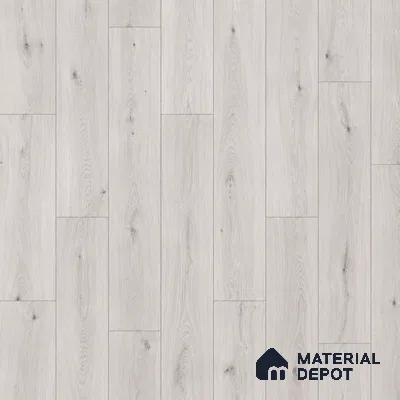 HDF Silver Grey Oak Laminate Wood Floor 48 x 8 inch - 8 mm | LF 00320 D | 25 Years Warranty AC4 Grade | 12 Hours+ Water Resistance | DIY Double Click Installation | Suitable For Living Room, Bedroom & Office | 10 Plank Variations