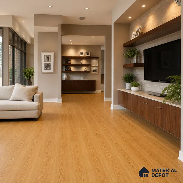 HDF Real Wood Matte Surface Laminate Wood Floor AC4 Grade LF 00320 F Memento Spanish Oak 48 x 8 inch (1217x196 mm) - 8 mm | Aqua Protect 12 Hours Water Resistant | 20 Years Warranty | Anti Static and Stain Resistant | Straight Edge | Wood Embossed Surface | Double Click Installation | 10 Plank Variations