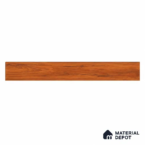 HDF Brazilian Cherry Laminate Wood Floor 48 x 8 inch - 8 mm | LF 00320 H | 25 Years Warranty AC4 Grade | 12 Hours+ Water Resistance | DIY Double Click Installation | Suitable For Living Room, Bedroom & Office | 10 Plank Variations