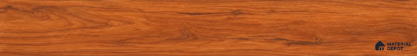 HDF Brazilian Cherry Laminate Wood Floor 48 x 8 inch - 8 mm | LF 00320 H | 25 Years Warranty AC4 Grade | 12 Hours+ Water Resistance | DIY Double Click Installation | Suitable For Living Room, Bedroom & Office | 10 Plank Variations
