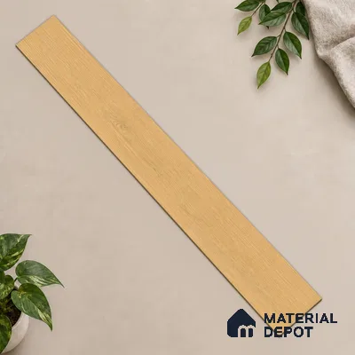 HDF Spartan Oak Laminate Wood Floor 19 x 4 inch - 8 mm | LF 00332 | 20 Years Warranty AC5 Grade | 12 Hours+ Water Resistance | DIY 2G Click Locking Installation | Suitable For Living Room, Bedroom & Office | 36 Plank Variations