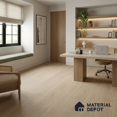 HDF Gunmetal Hue Laminate Wood Floor 48 x 8 inch - 8 mm | LF 00321 D | 20 Years Warranty AC4 Grade | 12 Hours+ Water Resistance | DIY Uniclic Installation | Suitable For Living Room, Bedroom & Office | 10 Plank Variations