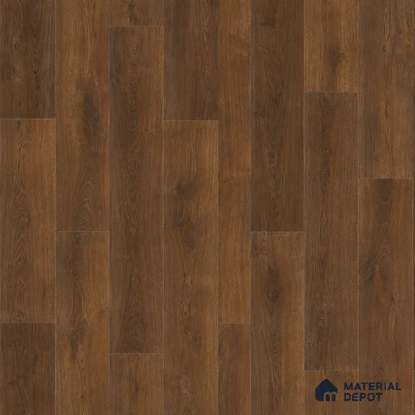 HDF Vita Barrel Oak Laminate Wood Floor 48 x 8 inch - 8 mm | LF 00322 F | 20 Years Warranty AC4 Grade | 12 Hours+ Water Resistance | DIY Uniclic Installation | Suitable For Living Room, Bedroom & Office | 10 Plank Variations