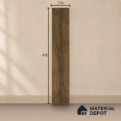 HDF Real Groove Laminate Wood Floor AC5 Grade LF 00326 C Riservia Charcoal 48 x 7 inch (1216x168 mm) - 8 mm | Aqua Protect 12 Hours Water Resistance | Anti Static and Stain Resistant | 0.5 mm V Groove | Real Wood Touch Surface | Uniclic Installation | 14 Plank Variations | 20 Years Warranty | EIR Surface