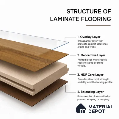 HDF Real Groove Laminate Wood Floor AC5 Grade LF 00326 H Riservia Confett 48 x 7 inch (1216x168 mm) - 8 mm | Aqua Protect 12 Hours Water Resistance | Anti Static and Stain Resistant | 0.5 mm V Groove | Real Wood Touch Surface | Uniclic Installation | 14 Plank Variations | 20 Years Warranty | EIR Surface