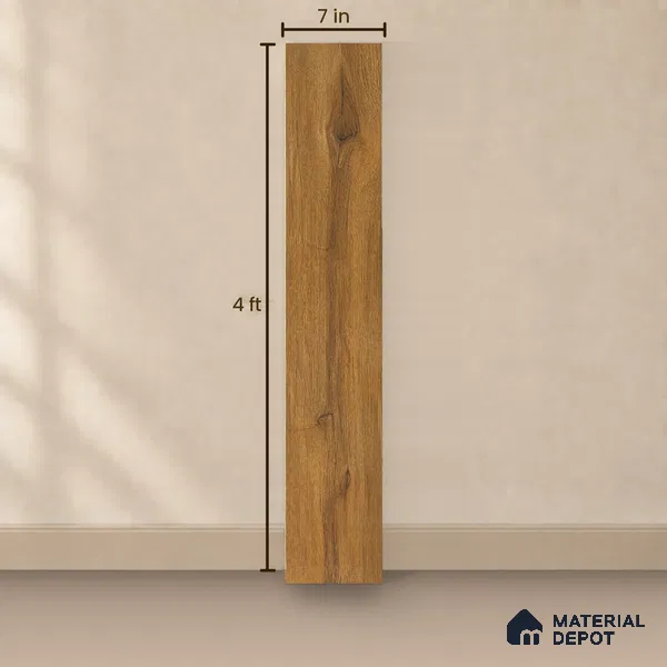 HDF Real Groove Laminate Wood Floor AC5 Grade LF 00326 H Riservia Confett 48 x 7 inch (1216x168 mm) - 8 mm | Aqua Protect 12 Hours Water Resistance | Anti Static and Stain Resistant | 0.5 mm V Groove | Real Wood Touch Surface | Uniclic Installation | 14 Plank Variations | 20 Years Warranty | EIR Surface