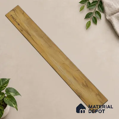 HDF Real Groove Embossed Laminate Wood Floor AC5 Grade LF 00329 E Robust Pale 48 x 8 inch (1216x197 mm) - 8 mm | Aqua Protect 12 Hours Water Resistance | Anti Static and Stain Resistant | 0.5 mm V Groove | Real Wood Touch Surface | Uniclic Installation | 14 Plank Variations | 20 Years Warranty | EIR Surface