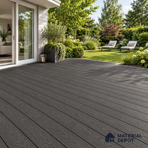 WPC Decking Composite Floor SF 00004 D 9.5 ft x 5.51 inch - 25 mm