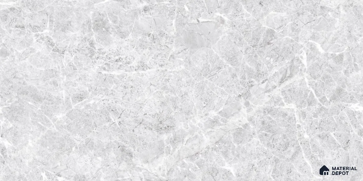 TL 02186 1 Spider Grey 4 ft x 2 ft Polished Finish Endless Glazzed Vitrified Wall & Floor Tile - 9 mm (Random 4)
