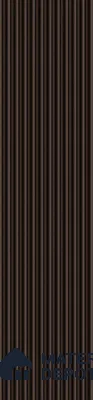 PN 07584 Solid Colors Look Louver 9.5 ft x 0.5 ft Texture Finish  - 16 mm | Suitable for Feature Wall, TV Unit & Living Room