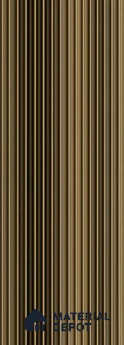 PN 07585 Solid Colors Look Louver 9.5 ft x 0.8 ft Texture Finish - 26 mm | Suitable for Feature Wall, TV Unit & Living Room
