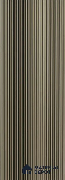 PN 07586 Solid Colors Look Louver 9.5 ft x 0.8 ft Texture Finish  - 26 mm | Suitable for Feature Wall, TV Unit & Living Room