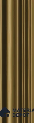 PN 07589 Solid Colors Look Louver 9.5 ft x 0.6 ft Texture Finish  - 43 mm | Suitable for Feature Wall, TV Unit & Living Room
