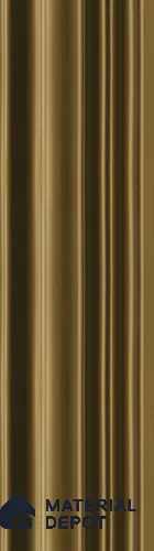 PN 07589 Solid Colors Look Louver 9.5 ft x 0.6 ft Texture Finish  - 43 mm | Suitable for Feature Wall, TV Unit & Living Room