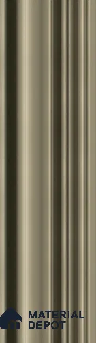 PN 07590 Solid Colors Look Louver 9.5 ft x 0.6 ft Texture Finish  - 43 mm | Suitable for Feature Wall, TV Unit & Living Room