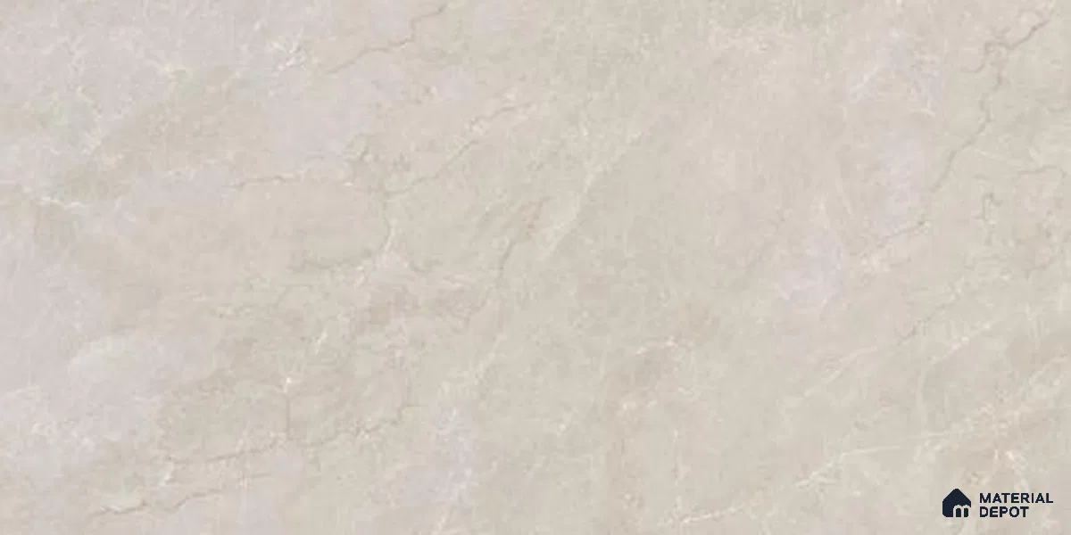Marble Floor & Wall Tile TL 12311 Ivory Mist 4 ft x 2 ft Velvet Finish Vitrified Tile - 9 mm | 4 Random Design