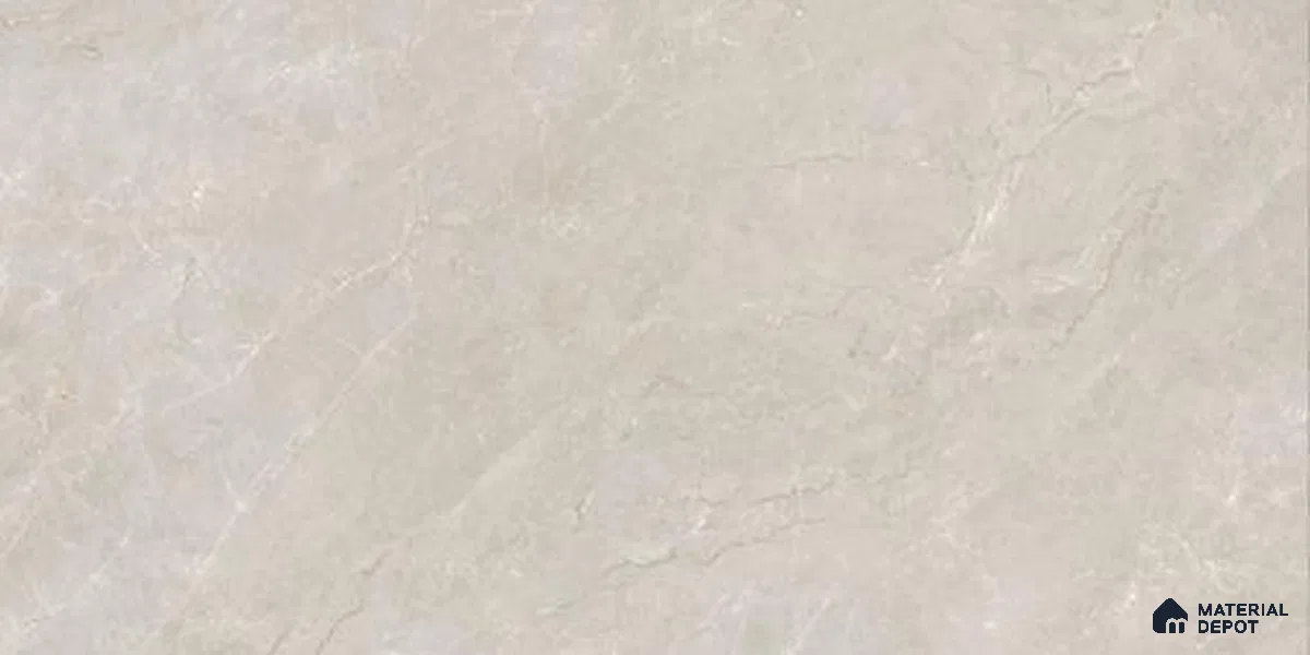 Marble Floor & Wall Tile TL 12311 Ivory Mist 4 ft x 2 ft Velvet Finish Vitrified Tile - 9 mm | 4 Random Design