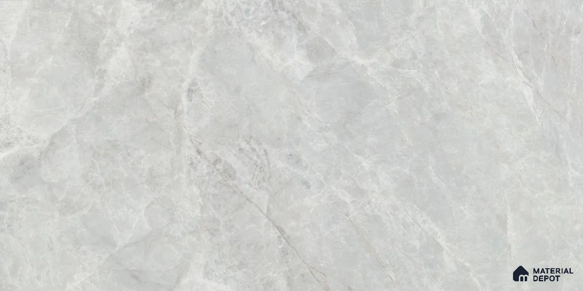 Marble Floor & Wall Tile TL 12305 Diangelo Teal 4 ft x 2 ft Glossy Carving Finish Vitrified Tile - 9 mm | 4 Random Design