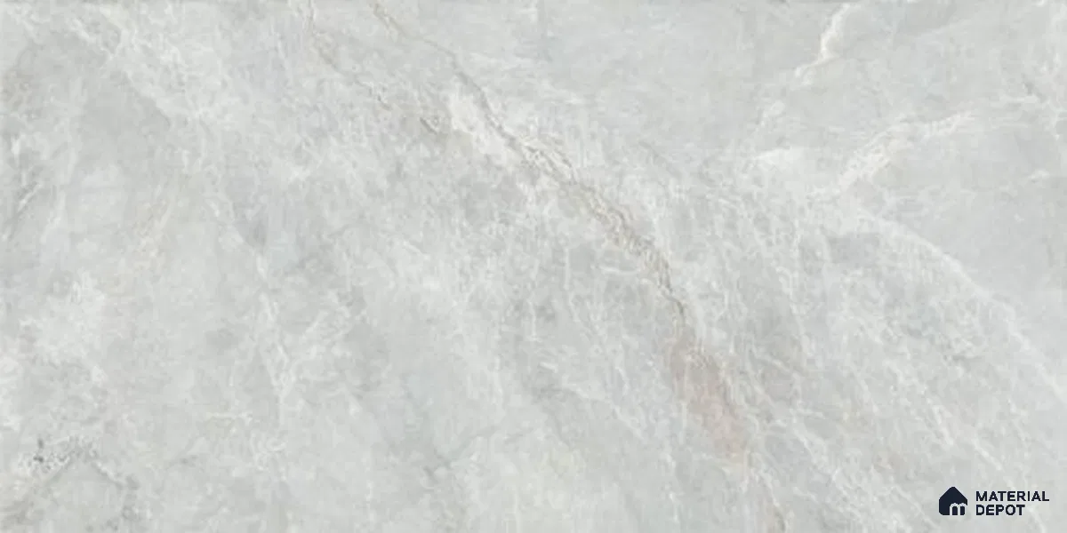 Marble Floor & Wall Tile TL 12305 Diangelo Teal 4 ft x 2 ft Glossy Carving Finish Vitrified Tile - 9 mm | 4 Random Design
