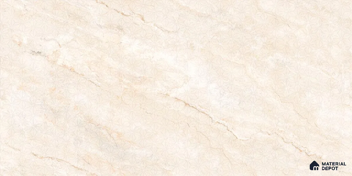 Marble Wall Tile TL 12308 B Bolgheri Sunset Decor Endless 4 ft x 2 ft Royal Velvet Finish Vitrified Tile - 9 mm | 4 Random Design
