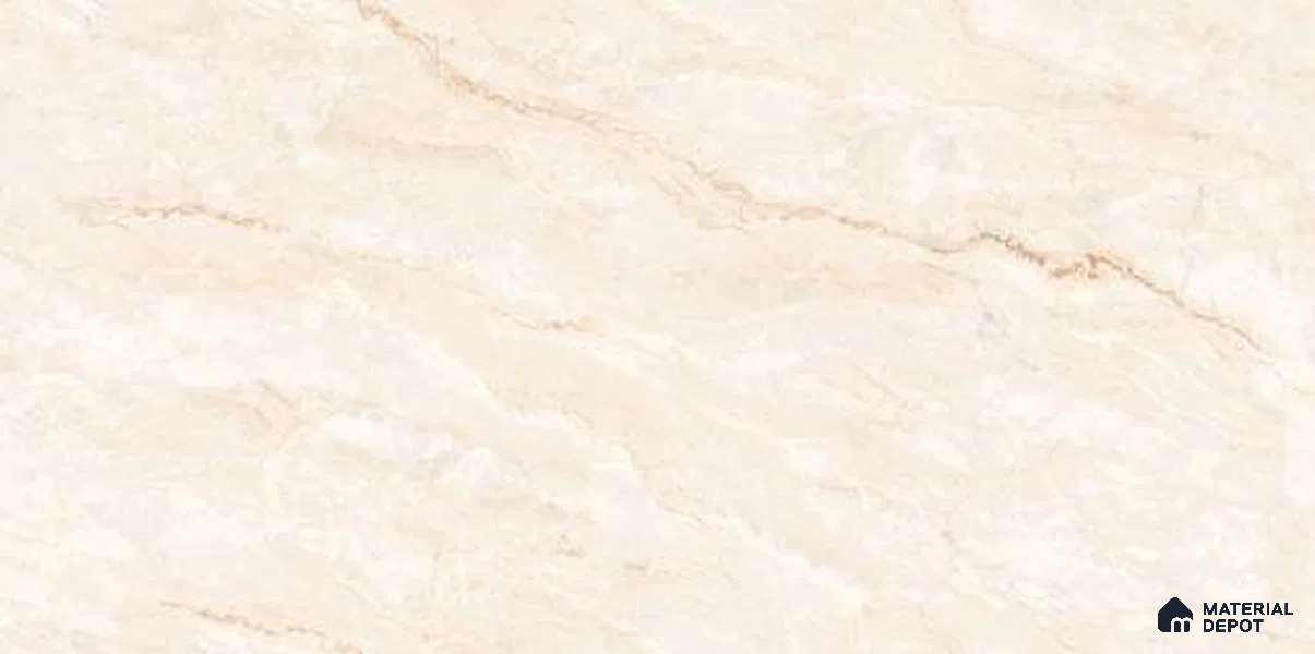 Marble Floor & Wall Tile TL 12308 Bolgheri Sunset Endless 4 ft x 2 ft Royal Velvet Finish Vitrified Tile - 9 mm | 4 Random Design