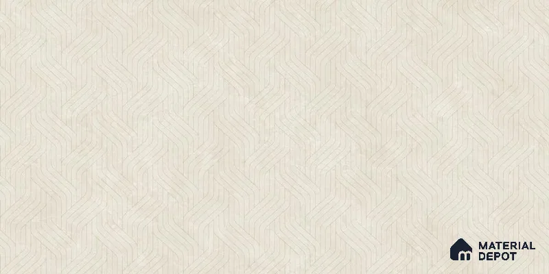 Marble Wall Tile TL 12310 B Fragrant Cotton Decor Endless 4 ft x 2 ft Royal Velvet Finish Vitrified Tile - 9 mm | 4 Random Design
