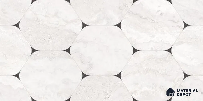Marble Wall Tile TL 12313 Portocer Decor Endless 4 ft x 2 ft Royal Velvet Finish Vitrified Tile - 9 mm | 3 Random Design