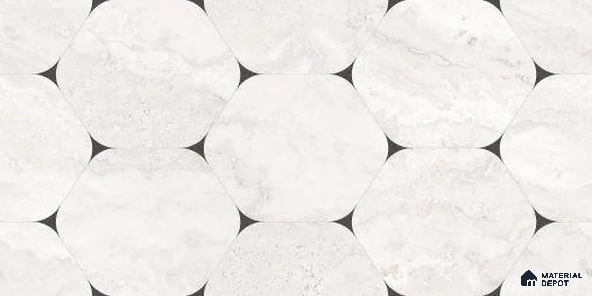 Marble Wall Tile TL 12313 Portocer Decor Endless 4 ft x 2 ft Royal Velvet Finish Vitrified Tile - 9 mm | 3 Random Design