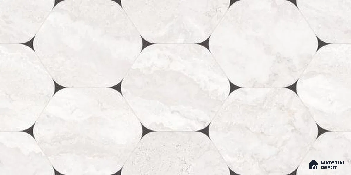 Marble Wall Tile TL 12313 Portocer Decor Endless 4 ft x 2 ft Royal Velvet Finish Vitrified Tile - 9 mm | 3 Random Design