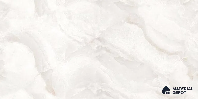 Marble Floor & Wall Tile TL 12306 Easton Onyx Endless 4 ft x 2 ft Glossy Carving Finish Vitrified Tile - 9 mm | 3 Random Design