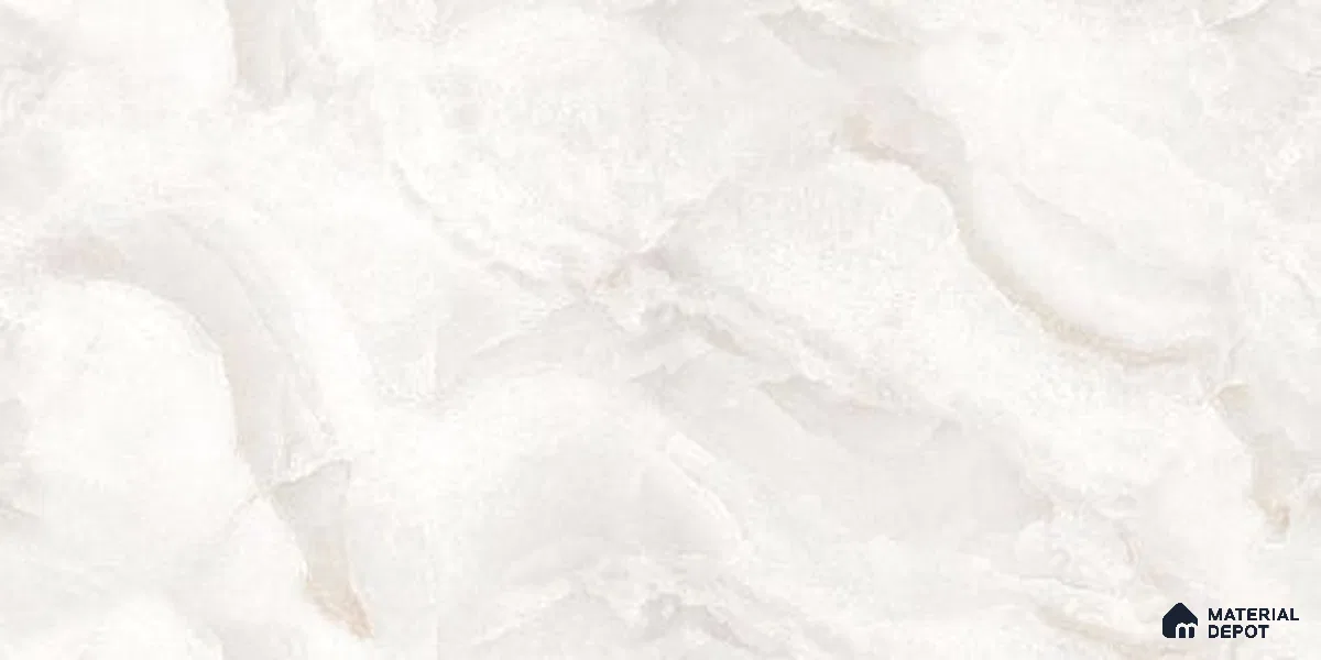 Marble Floor & Wall Tile TL 12306 Easton Onyx Endless 4 ft x 2 ft Glossy Carving Finish Vitrified Tile - 9 mm | 3 Random Design