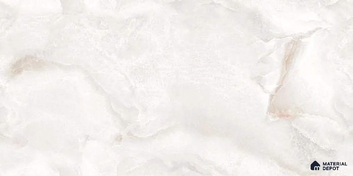 Marble Floor & Wall Tile TL 12306 Easton Onyx Endless 4 ft x 2 ft Glossy Carving Finish Vitrified Tile - 9 mm | 3 Random Design