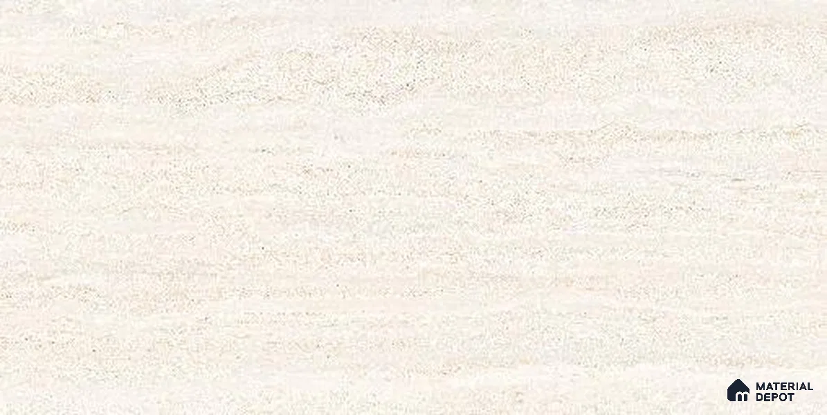 Travertine Floor & Wall Tile TL 12321 Tiburtinus Crema 4 ft x 2 ft Timestone Finish Vitrified Tile - 9 mm | 4 Random Design
