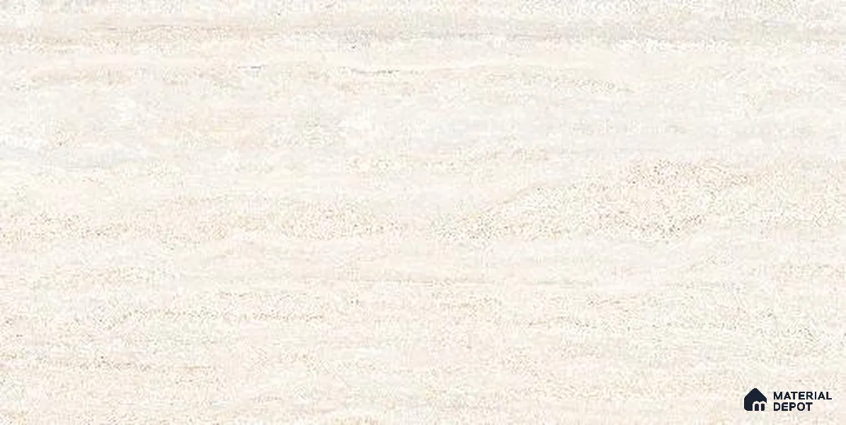 Travertine Floor & Wall Tile TL 12321 Tiburtinus Crema 4 ft x 2 ft Timestone Finish Vitrified Tile - 9 mm | 4 Random Design