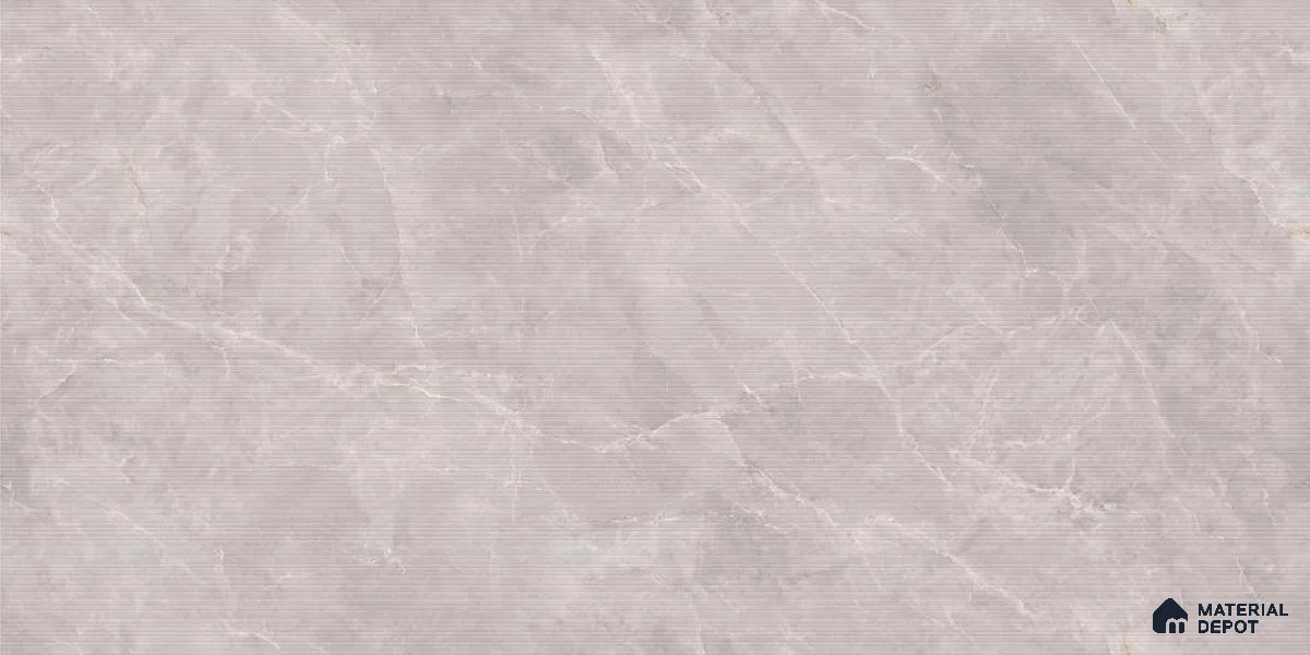Liner Punch Wall Tile TL 12302 B Silver Snow Liner 4 ft x 2 ft Matt Liner Punch Finish Vitrified Tile - 9 mm | 4 Random Design