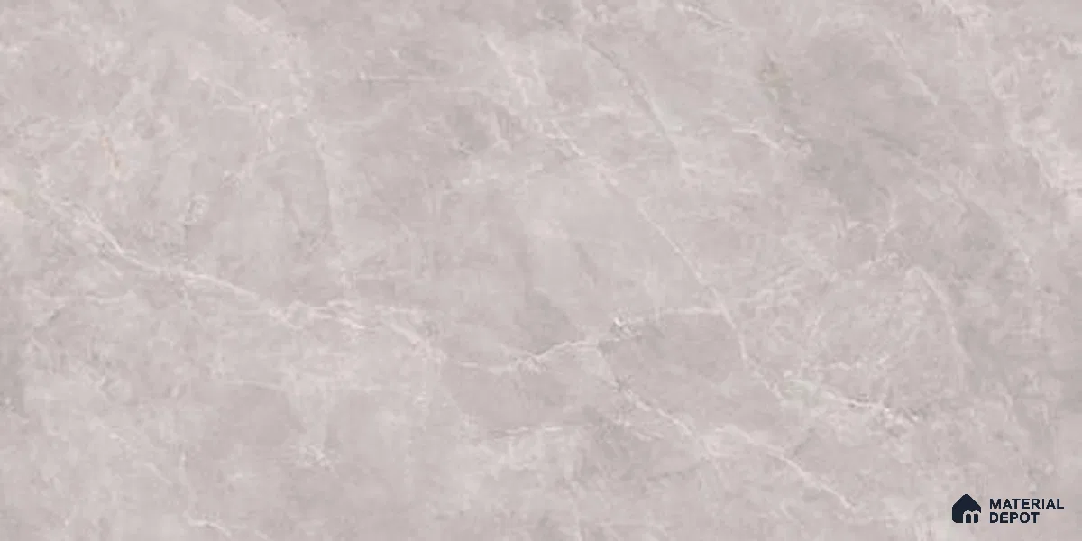 Marble Floor & Wall Tile TL 12302 Silver Snow Endless 4 ft x 2 ft Matt Finish Vitrified Tile - 9 mm | 4 Random Design