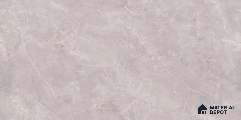 Marble Floor & Wall Tile TL 12302 Silver Snow Endless 4 ft x 2 ft Matt Finish Vitrified Tile - 9 mm | 4 Random Design