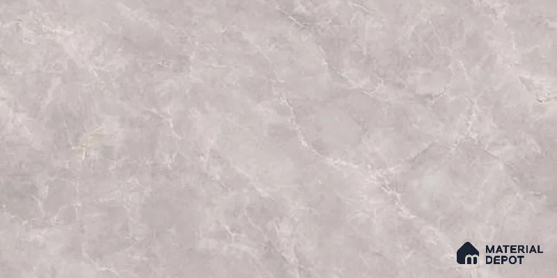 Marble Floor & Wall Tile TL 12302 Silver Snow Endless 4 ft x 2 ft Matt Finish Vitrified Tile - 9 mm | 4 Random Design